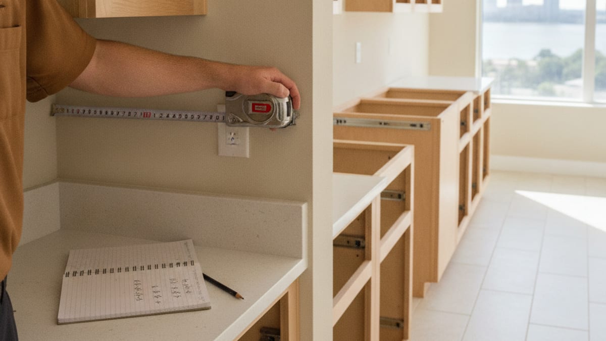 How to Measure Your Kitchen for New Cabinets